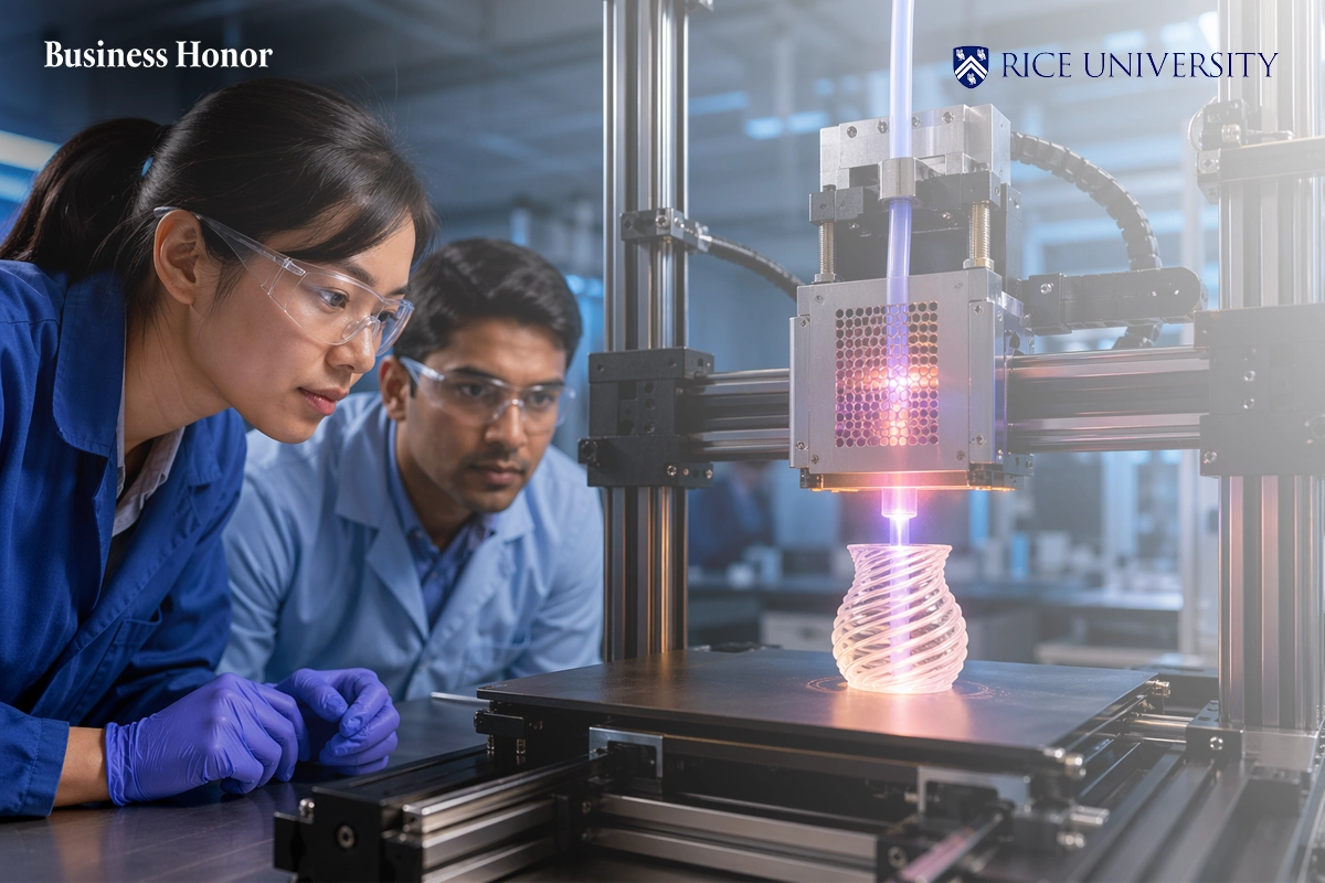 Rice University Researchers Breakthrough 3D Printing Technology with Microwave-Heated Filament